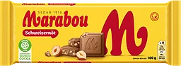 Chokladkaka Schweizernöt 160g Marabou
