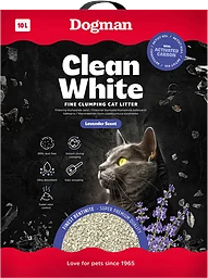 Kattsand Bentonit Lavendel 10l Dogman