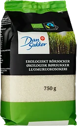 Rörsocker Ekologiskt 750g Dansukker