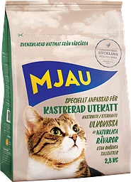Kattmat Kastrerad utekatt