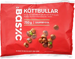 Köttbullar 750g ICA Basic