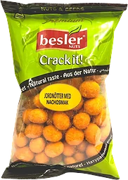 Jordnötter Med Nachosmak 180g Besler