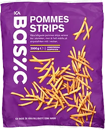 Pommes strips 2kg ICA Basic