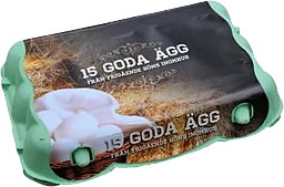 Ägg Frigående M 15-p Gotlandsägg