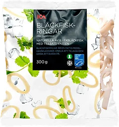 Bläckfiskringar 300g ICA