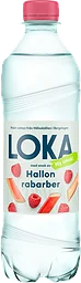 Vatten Kolsyrat Hallon Rabarber 50cl Loka