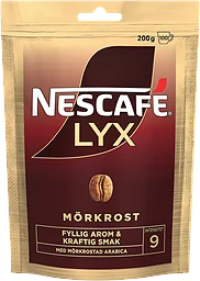 Snabbkaffe Refill Lyx Mörkrost 200g Nescafé