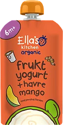 Fruktyoghurt Havre Mango Från 6 Månader