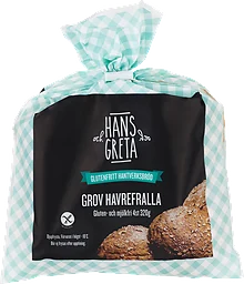 Havrefralla Grov Glutenfri Frysta/4-pack