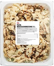 Pasta med caesardressing