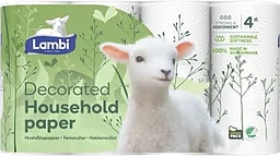 Hushållspapper Dekor 4-p Lambi