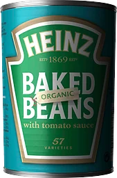 Vita bönor i tomatsås Ekologisk 415g Heinz