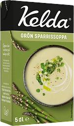 Grön Sparrissoppa 5dl Kelda