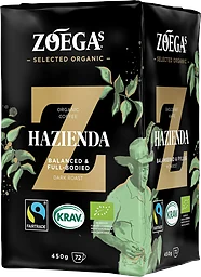 Bryggkaffe Hazienda 450g KRAV Zoegas