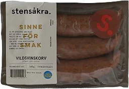 Vildsvinskorv 78% Kötthalt
