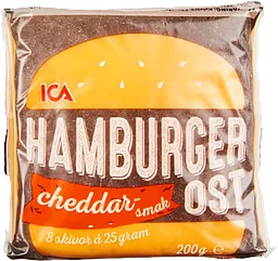 Hamburgerost Cheddarsmak