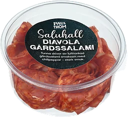 Diavolaårdssalami Saluhall 80g PAUL och THOM