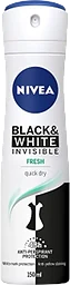 Deodorant Spray Black & White Fresh 150ml NIVEA
