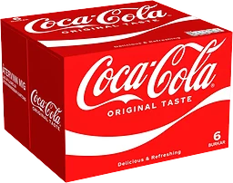 Läsk 33cl 6-p Coca-Cola