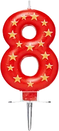 Sifferljus 8