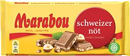 Chokladkaka Schweizernöt 200g Marabou