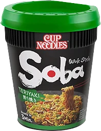 Nudlar i kopp Soba Teriyaki 90g Nissin