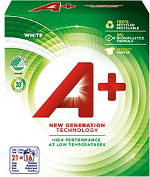 Tvättmedel White Pulver 700g A+