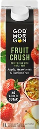 Fruktdryck Fruit Crush Äpple Jordgubb Passionsfrukt 1000ml God Morgon®