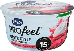 Proteinyoghurt Jordgubb Hallon Laktosfri 1,1% 160g Valio