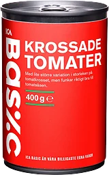 Krossade Tomater 400g ICA Basic