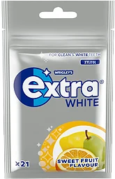Tuggummi White Sweet fruit