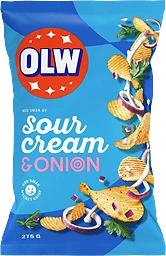 Chips Sourcream & Onion 275g OLW