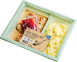 Färdigmat Köttbullar Potatismos Lingonsylt XL 500g ICA