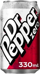 Läsk Zero 330ml Dr Pepper
