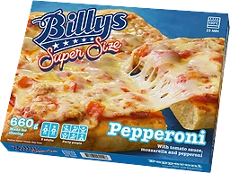 Pizza Super size Pepperoni 660g Billys