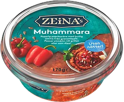 Paprikaröra Muhammara 170g Zeinas