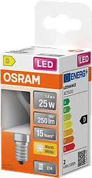 LED Klot E14 250lm(25W) Osram