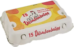 Ägg frigående 15-p Värmlandsägg
