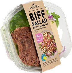 Biffsallad med Glasnudlar