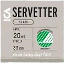 Servett 33cm lilac