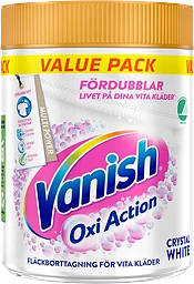Fläckborttagning Pulver Vittvätt 940g Miljömärkt Vanish