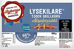 Korv Lysekilare 66% Kötthalt