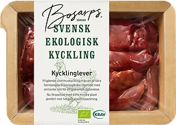 Kycklinglever ca 500g KRAV Kronfågel Bosarp
