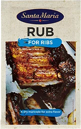 BBQ rub Ribs 30g Santa maria