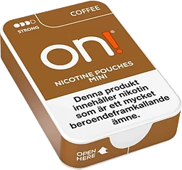 Nikotinpåse Coffee 6g 1-p on!
