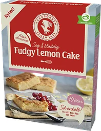 Fudgy Lemon Cake Mix 10 Bitar