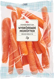 Morötter Nyskördade 1kg Klass 1 ICA