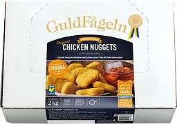 Chicken nuggets Fryst 2kg Guldfågeln