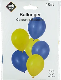 Ballonger Blå/Gul