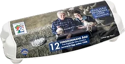 Ägg 12P Frigående Inomhus